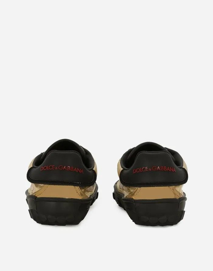 Dolce and Gabbana Sneakers Men Mixedmaterial Old Runner Sneakers Black Dolce and Gabbana Sneakers Men Mixedmaterial Old Runner Sneakers Black