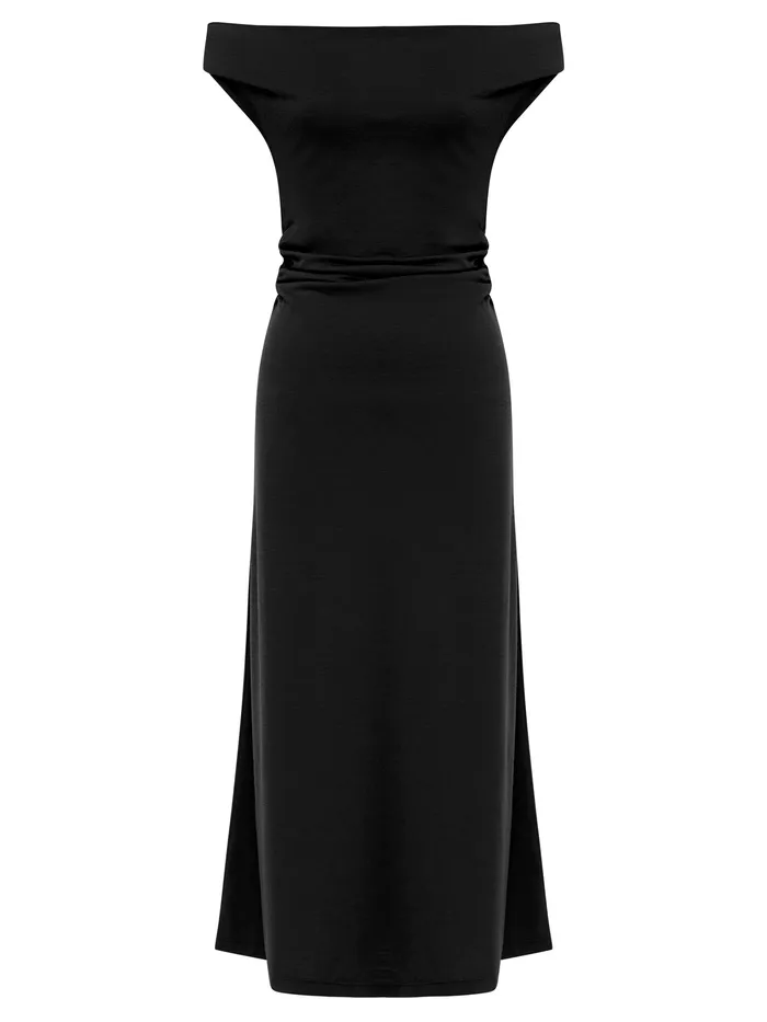 Dominique Healy 8211 Vera Dress in Black Women Dresses The UNDONE