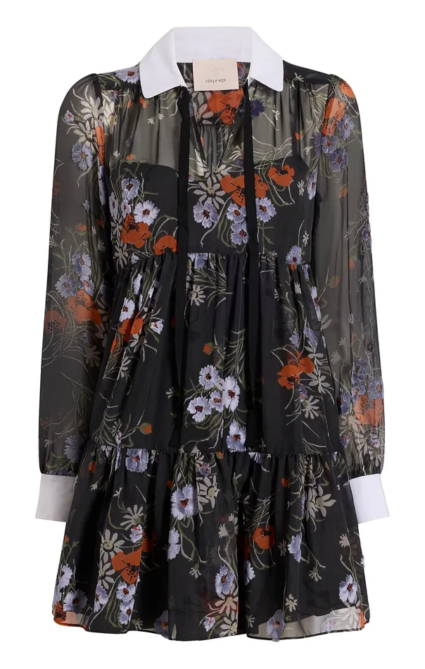 Dresses Cinq Sept Women Vianne Dress Obsidian Multi