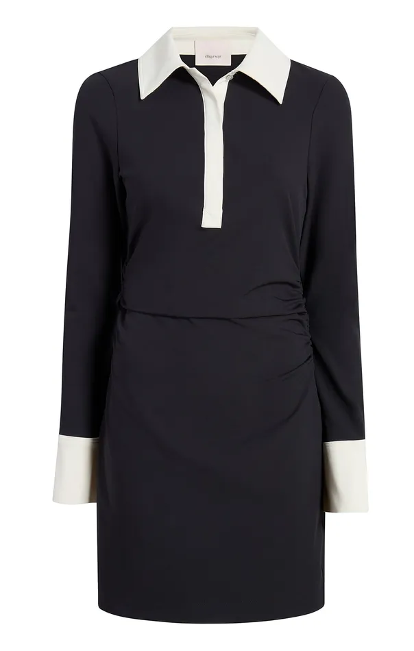 Dresses Elowen Dress BlackWhite 8211 Cinq Sept Women