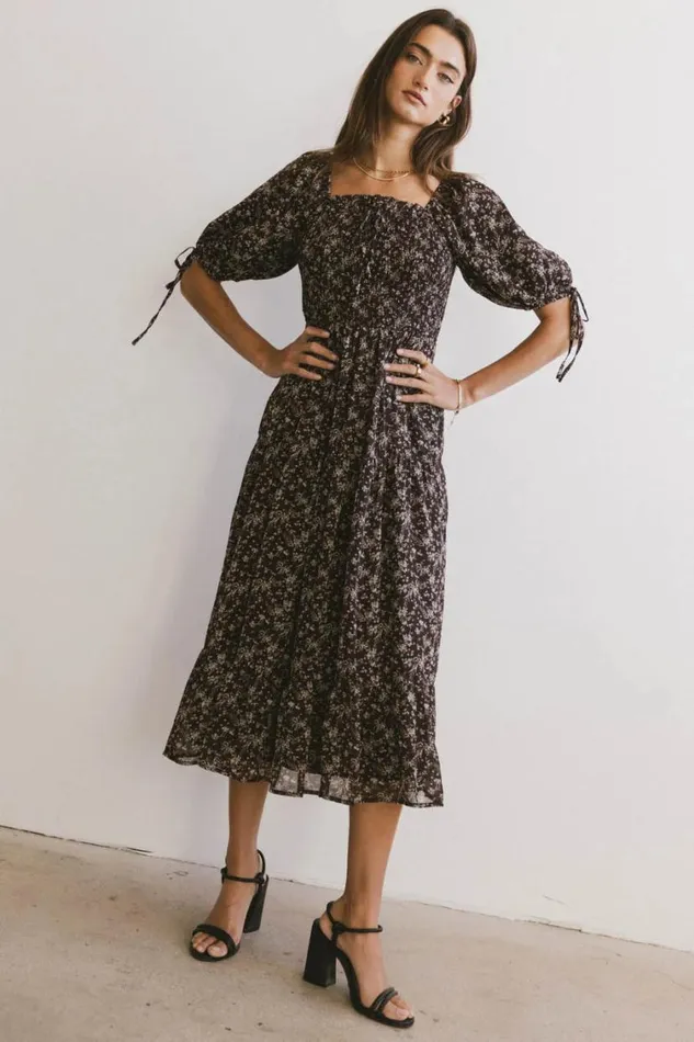 Dresses Women Bohme Juna Floral Midi Dress