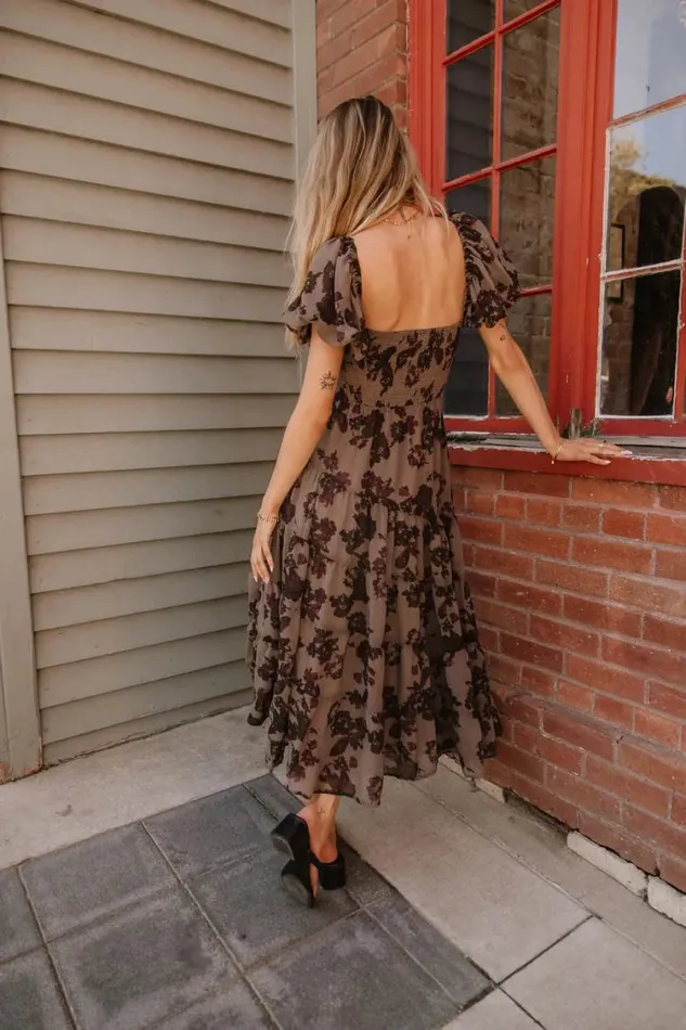 Dresses Women Bohme Robbie Floral Midi Dress