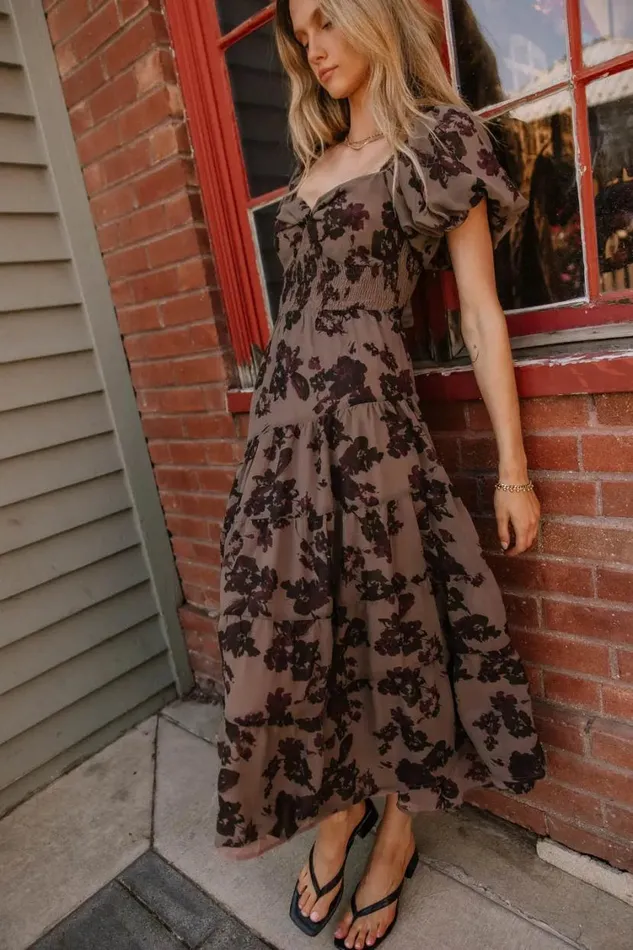 Dresses Women Bohme Robbie Floral Midi Dress