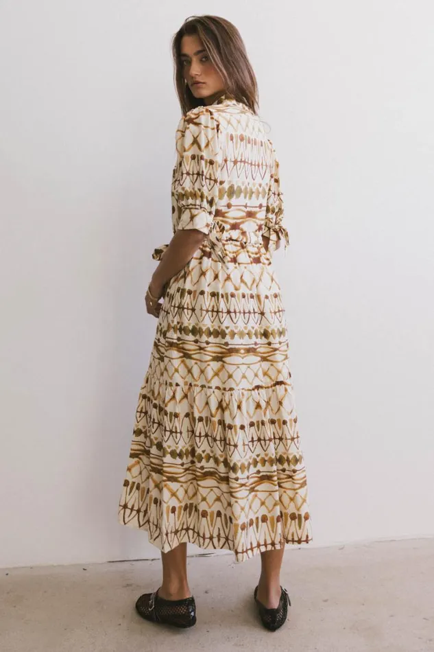 Dresses Women Bohme Tamara Abstract Midi Dress