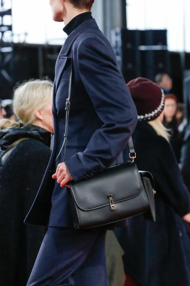 Flap Bags Women Gabriela Hearst Medium Leonora Flap Bag In Black Leather
