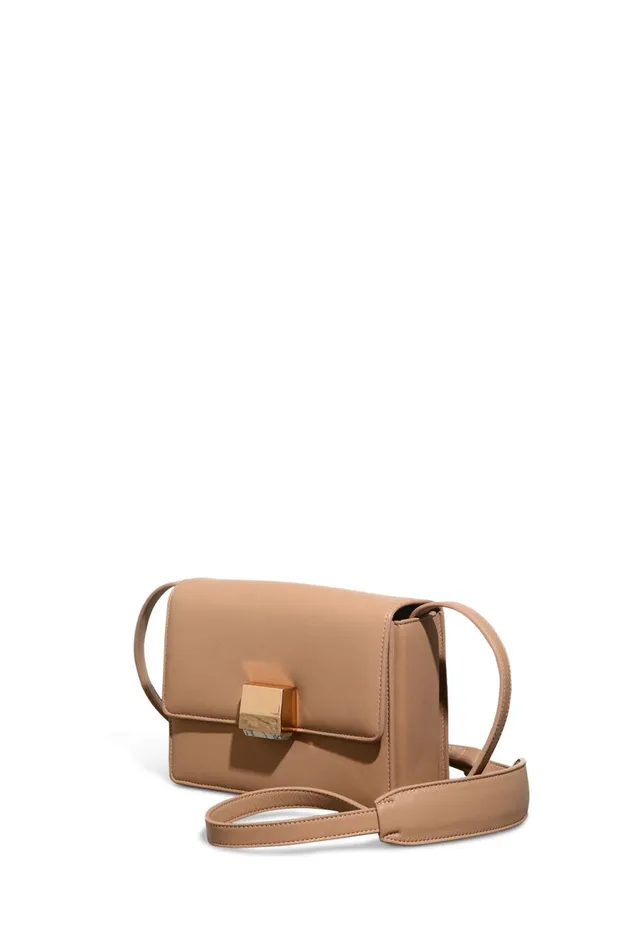 Flap Bags Women Gabriela Hearst Mercedes Shoulder Bag In Nude Nappa Leather