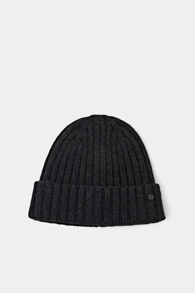 Hats Caps Women Esprit Chunky RibbedKnit Beanie Navy