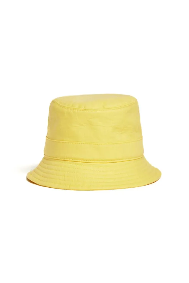 Hats Women Gabriela Hearst Bucket Hat In Dandelion Linen