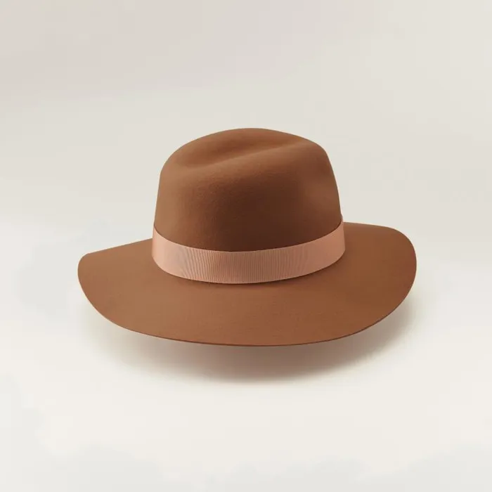 Helen Kaminski Fedora Rose Camelcamel 8211 Hats
