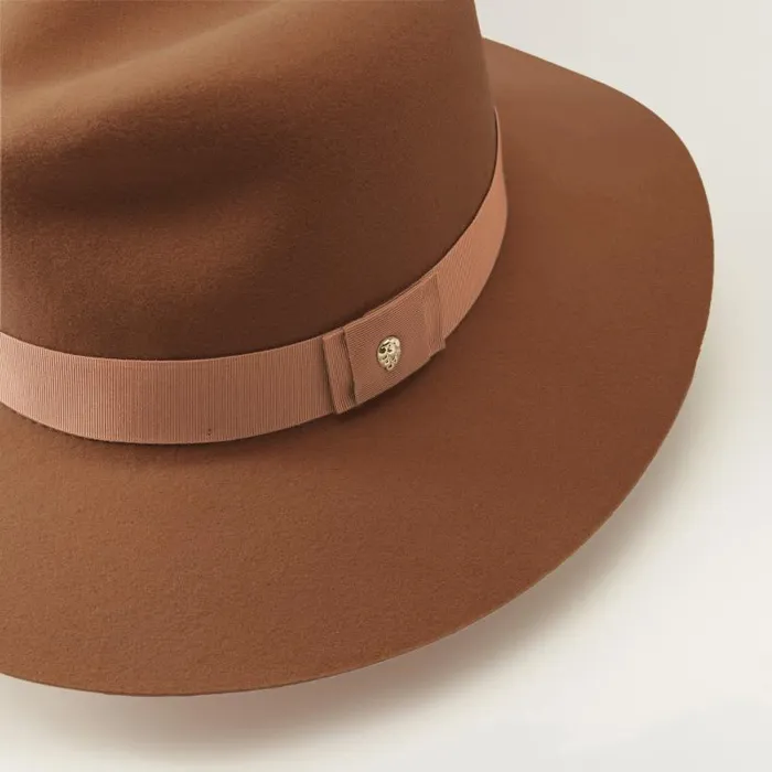 Helen Kaminski Fedora Rose Camelcamel 8211 Hats