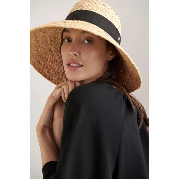 Helen Kaminski Wide Brim Classic 5 Naturalblack 8211 Hats