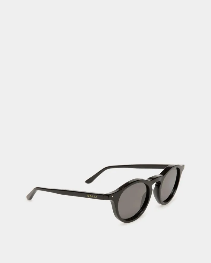 Hermann Sunglasses In Black Acetate WomenMen Bally Sunglasses