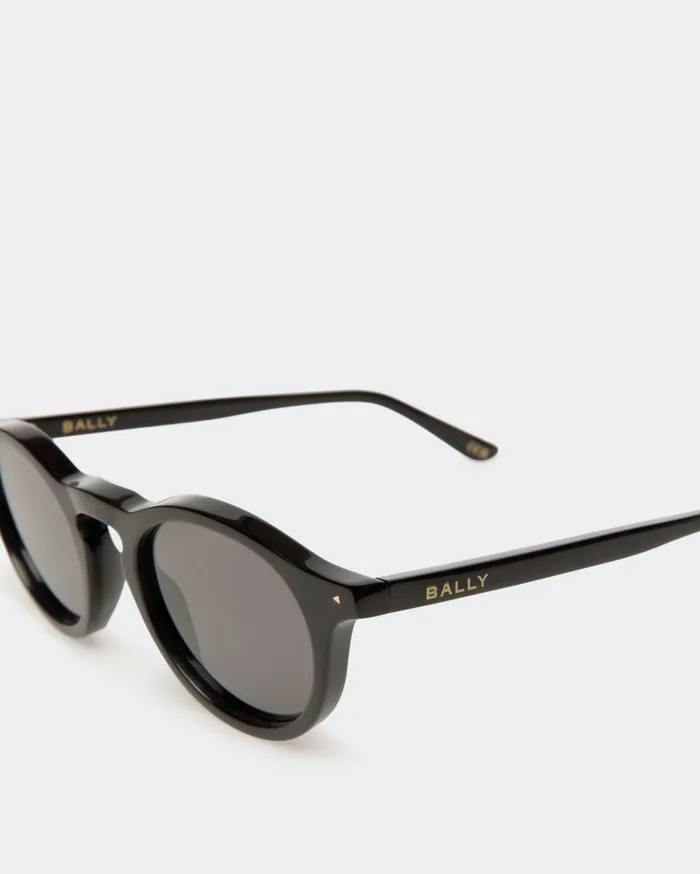 Hermann Sunglasses In Black Acetate WomenMen Bally Sunglasses