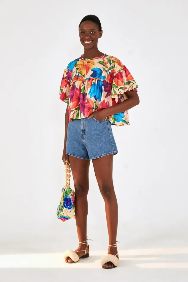 High Loose Short Levis Women FARM Rio Shorts