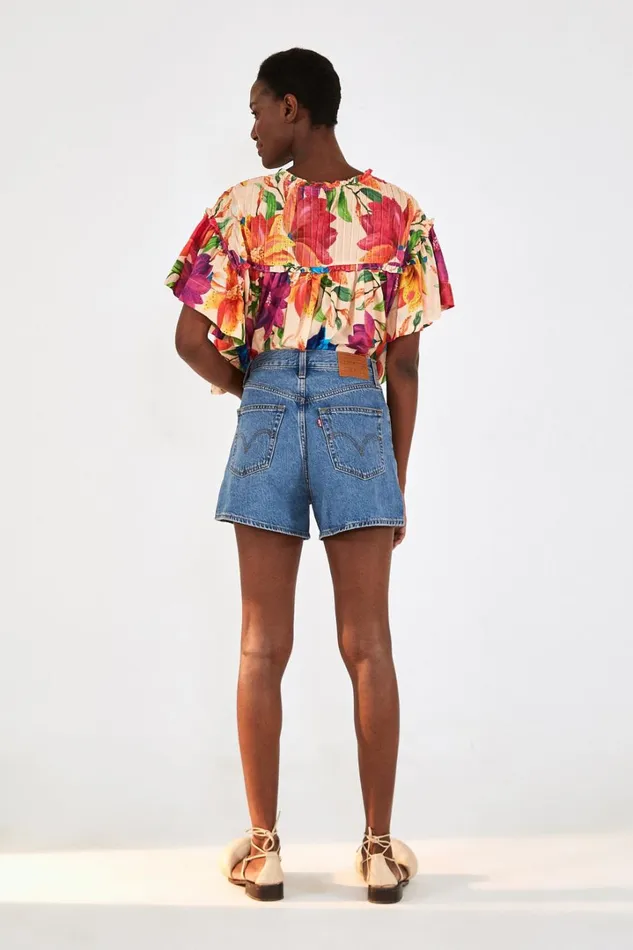 High Loose Short Levis Women FARM Rio Shorts