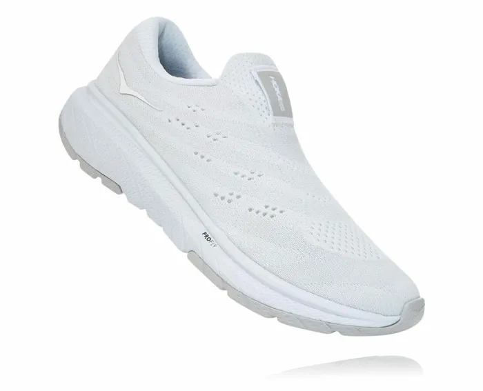 HOKA ONE ONE Road Running Cavu 3 Slip White Lunar Rock 8211 Women