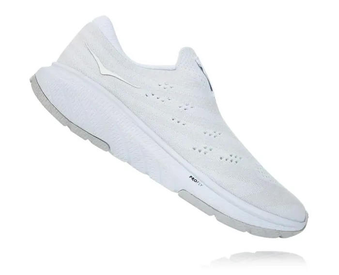 HOKA ONE ONE Road Running Cavu 3 Slip White Lunar Rock 8211 Women HOKA ONE ONE Road Running Cavu 3 Slip White Lunar Rock 8211 Women