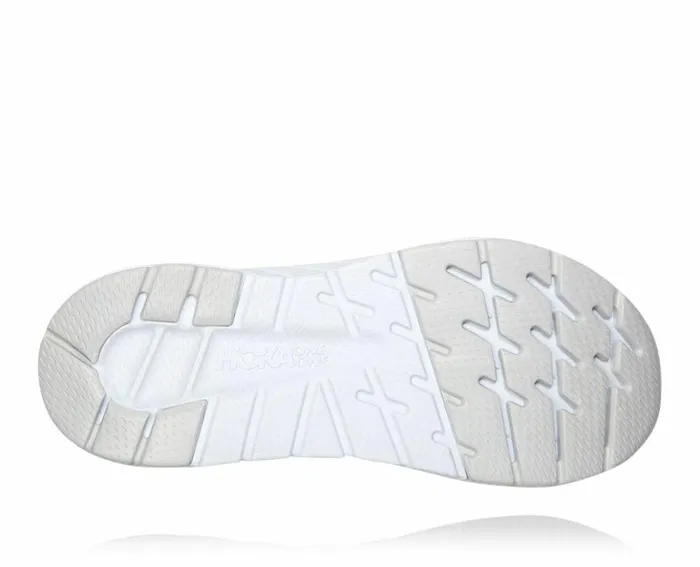 HOKA ONE ONE Road Running Cavu 3 Slip White Lunar Rock 8211 Women HOKA ONE ONE Road Running Cavu 3 Slip White Lunar Rock 8211 Women