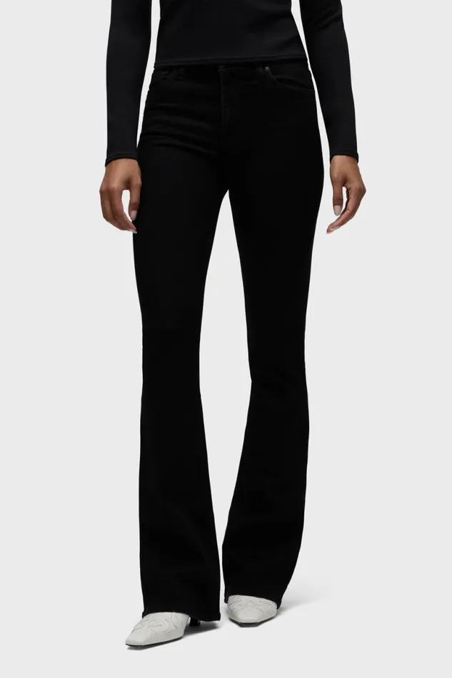 Hudson Jeans Bootcut Women Barbara HighRise Bootcut Jean Black