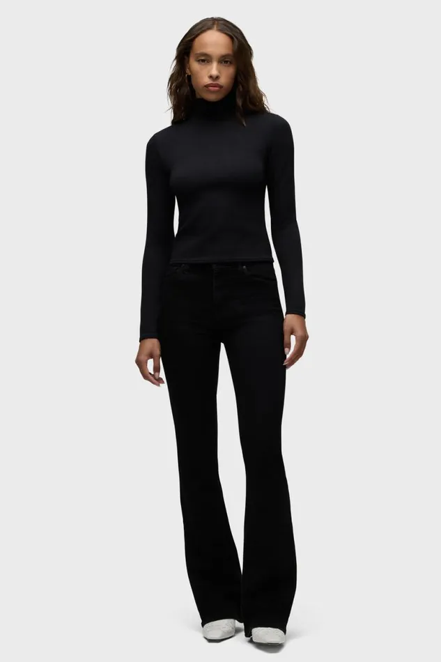 Hudson Jeans Bootcut Women Barbara HighRise Bootcut Jean Black