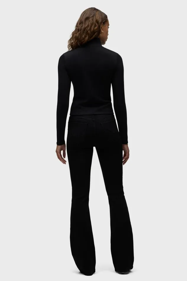 Hudson Jeans Bootcut Women Barbara HighRise Bootcut Jean Black