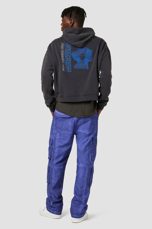 Hudson Jeans Cargo Men Wide Leg Cargo Deep Purple Hudson Jeans Cargo Men Wide Leg Cargo Deep Purple