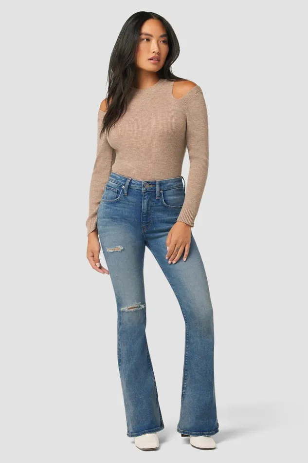 Hudson Jeans Flare Women Holly HighRise Flare Petite Jean Coral Hudson Jeans Flare Women Holly HighRise Flare Petite Jean Coral