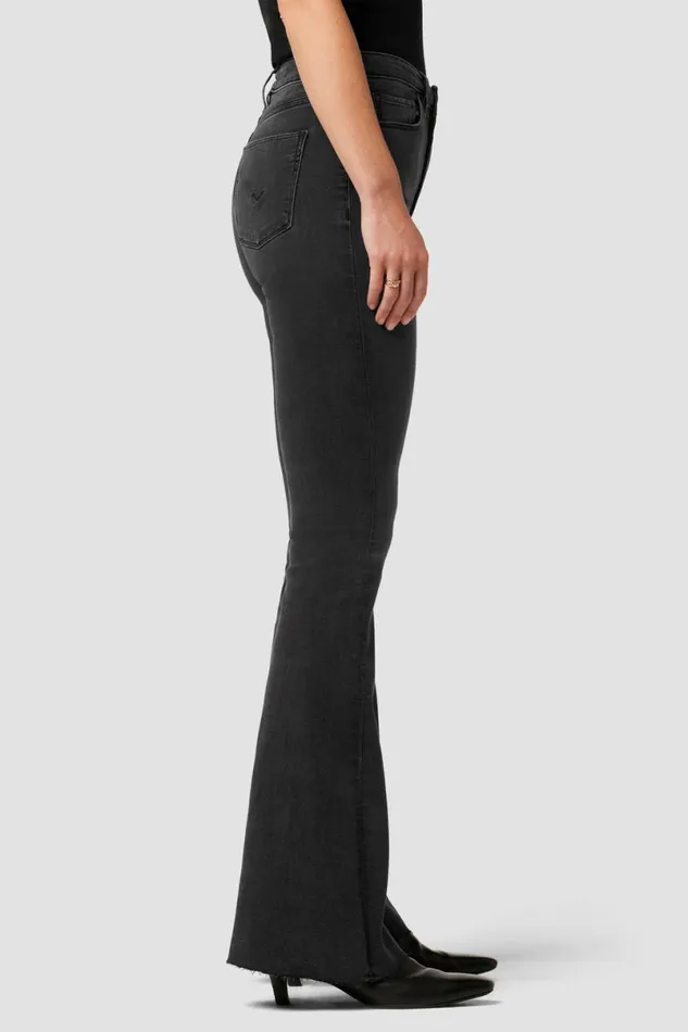 Hudson Jeans Flare Women Holly HighRise Flare Petite Jean Washed Black Hudson Jeans Flare Women Holly HighRise Flare Petite Jean Washed Black