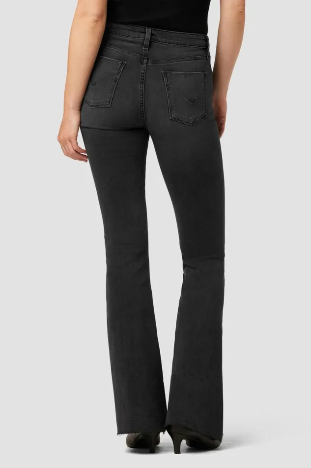 Hudson Jeans Flare Women Holly HighRise Flare Petite Jean Washed Black Hudson Jeans Flare Women Holly HighRise Flare Petite Jean Washed Black
