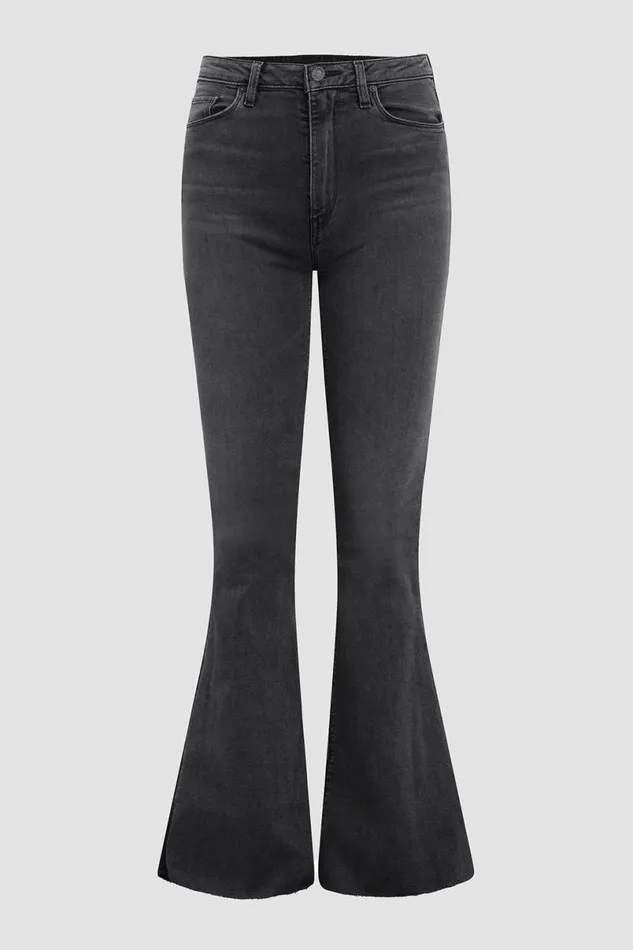 Hudson Jeans Flare Women Holly HighRise Flare Petite Jean Washed Black Hudson Jeans Flare Women Holly HighRise Flare Petite Jean Washed Black