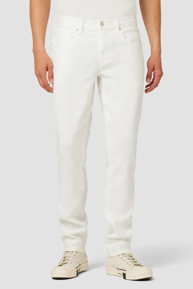 Hudson Jeans Pants Men Blake Slim Straight Twill Pant Snow