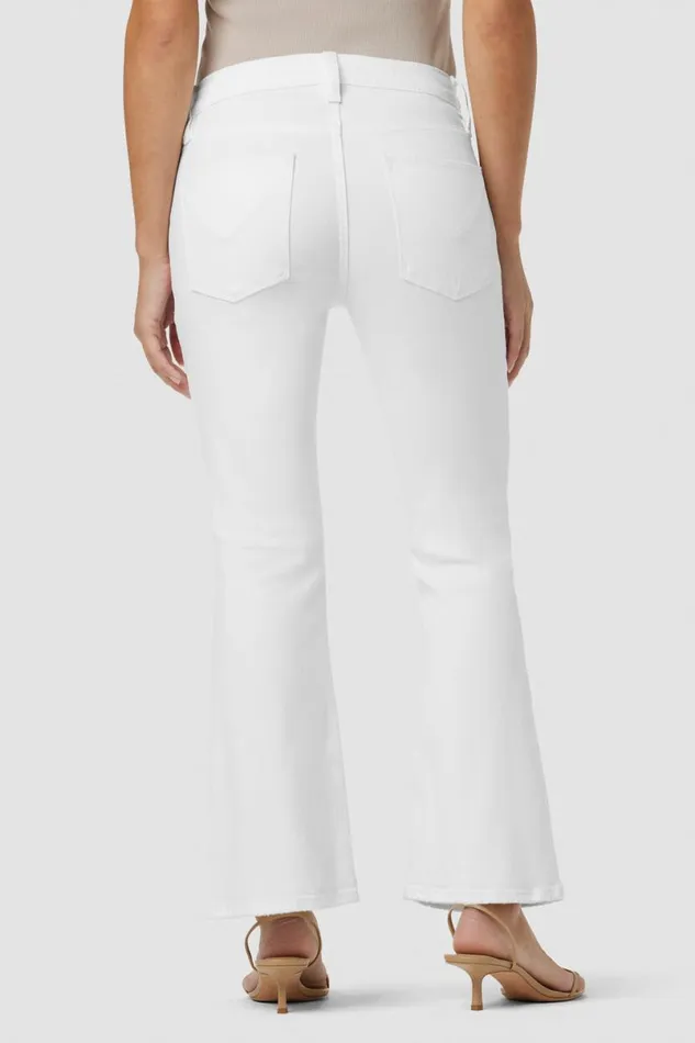 Hudson Jeans Petite Inseams Women Nico MidRise Bootcut Crop Petite Jean White Hudson Jeans Petite Inseams Women Nico MidRise Bootcut Crop Petite Jean White