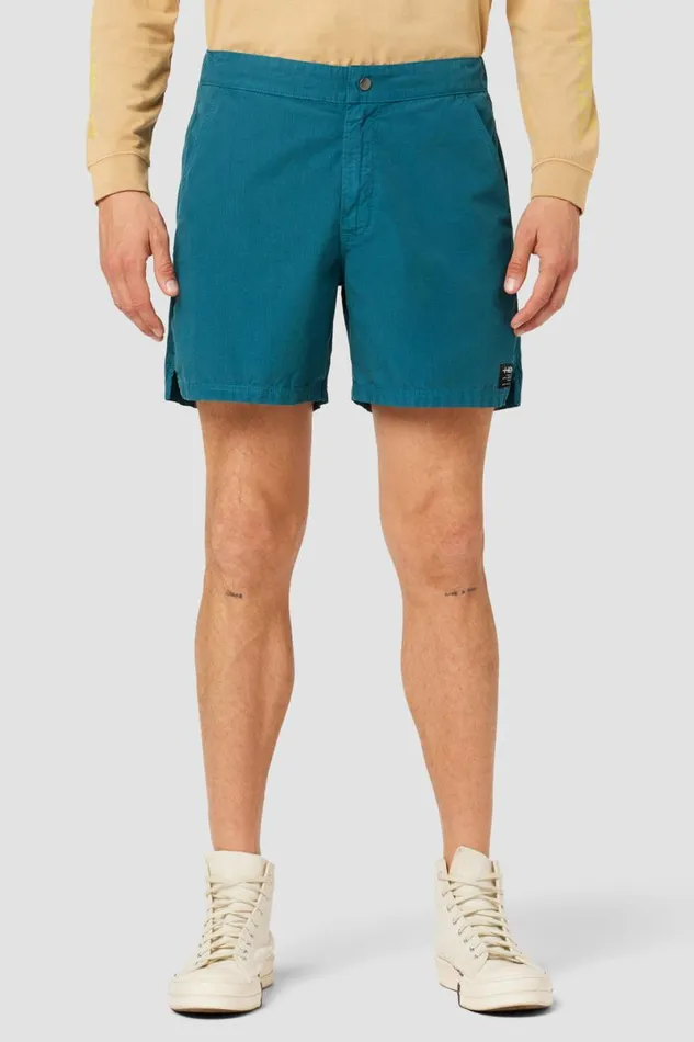Hudson Jeans Shorts Men Ripstop Short Dark Teal