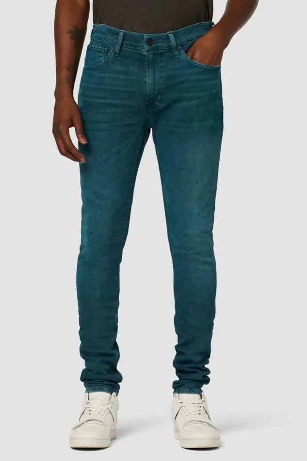 Hudson Jeans Skinny Men Zack Skinny Jean 36034 Inseam Dark Marina