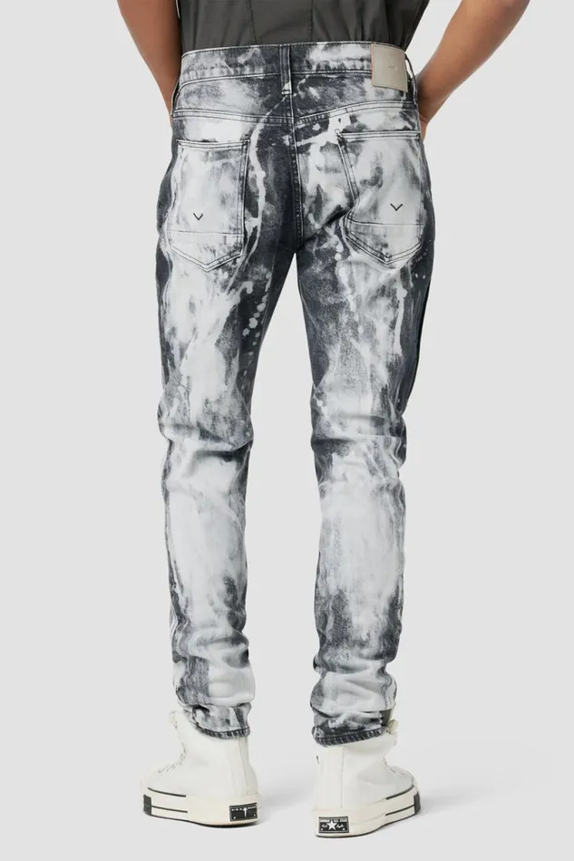 Hudson Jeans Skinny Men Zack Skinny Jean Bleach Black Hudson Jeans Skinny Men Zack Skinny Jean Bleach Black