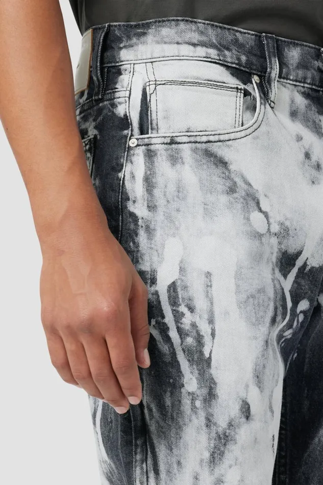 Hudson Jeans Skinny Men Zack Skinny Jean Bleach Black Hudson Jeans Skinny Men Zack Skinny Jean Bleach Black
