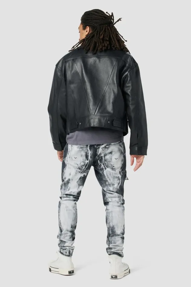 Hudson Jeans Skinny Men Zack Skinny Jean Bleach Black Hudson Jeans Skinny Men Zack Skinny Jean Bleach Black