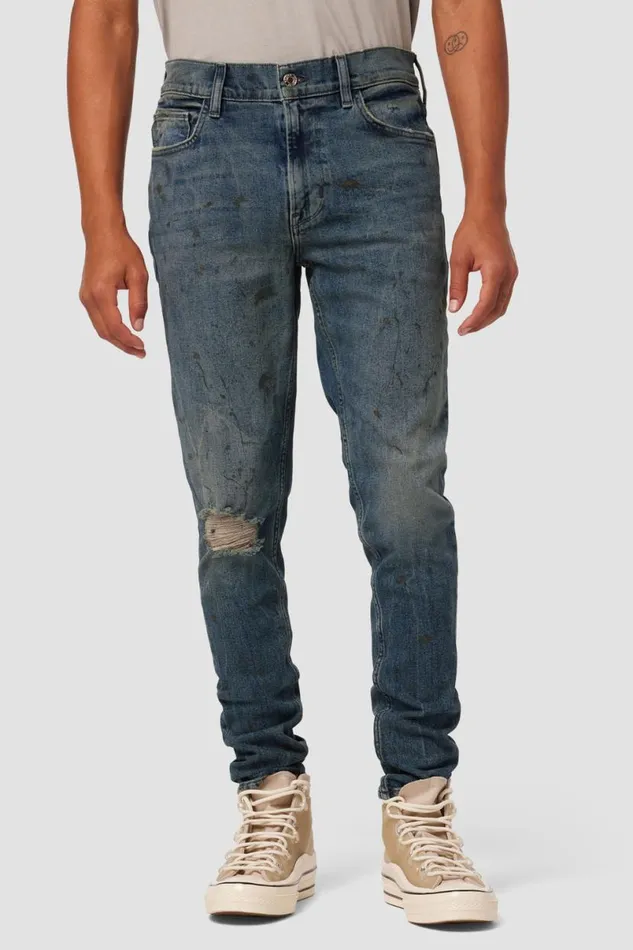Hudson Jeans Skinny Men Zack Skinny Jean Indigo Oil