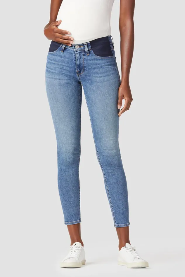 Hudson Jeans Skinny Women Nico Maternity Super Skinny Ankle Jean Breakthrough