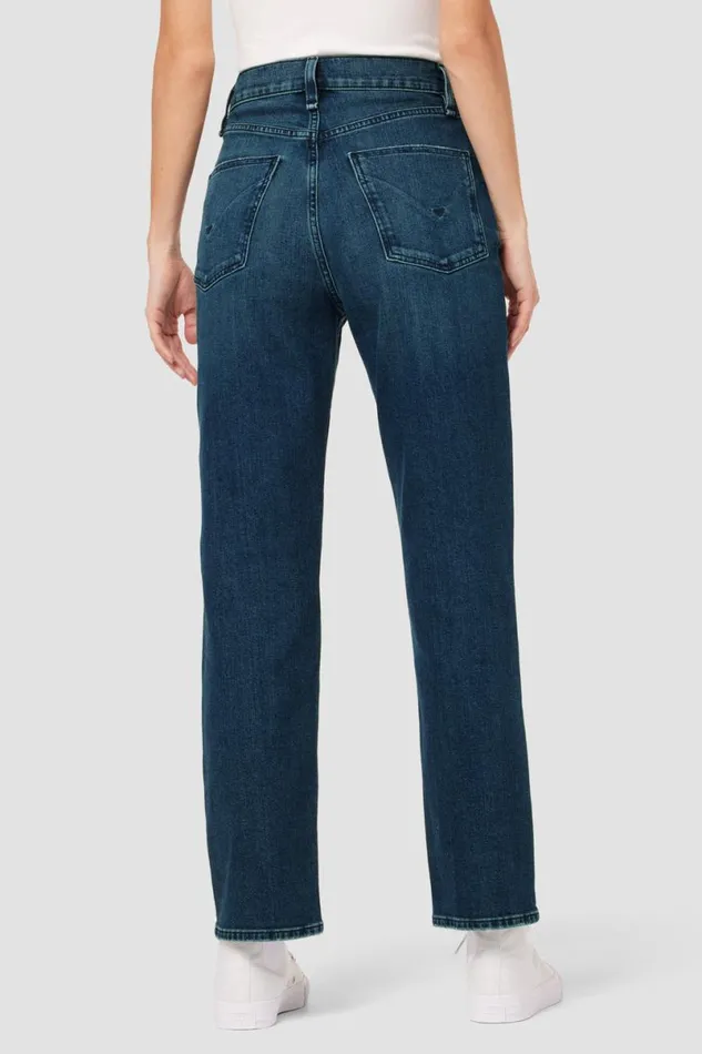 Hudson Jeans Straight Women Jade HighRise Straight Loose Fit Jean Seascape Hudson Jeans Straight Women Jade HighRise Straight Loose Fit Jean Seascape