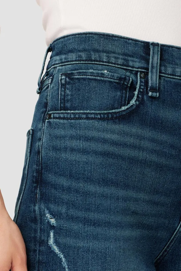 Hudson Jeans Straight Women Jade HighRise Straight Loose Fit Jean Seascape Hudson Jeans Straight Women Jade HighRise Straight Loose Fit Jean Seascape