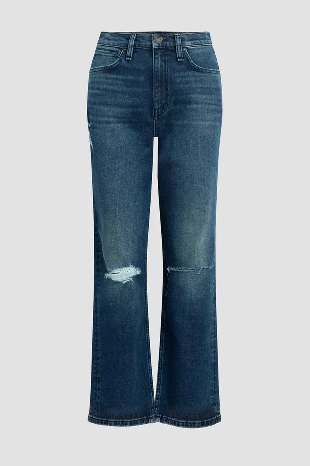Hudson Jeans Straight Women Jade HighRise Straight Loose Fit Jean Seascape Hudson Jeans Straight Women Jade HighRise Straight Loose Fit Jean Seascape