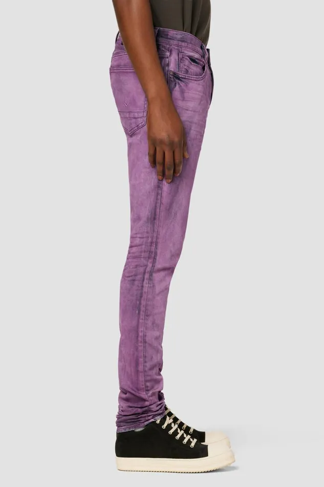 Hudson Jeans Tall Inseams Men Zack Skinny Jean 36034 Inseam Purple Streak Hudson Jeans Tall Inseams Men Zack Skinny Jean 36034 Inseam Purple Streak
