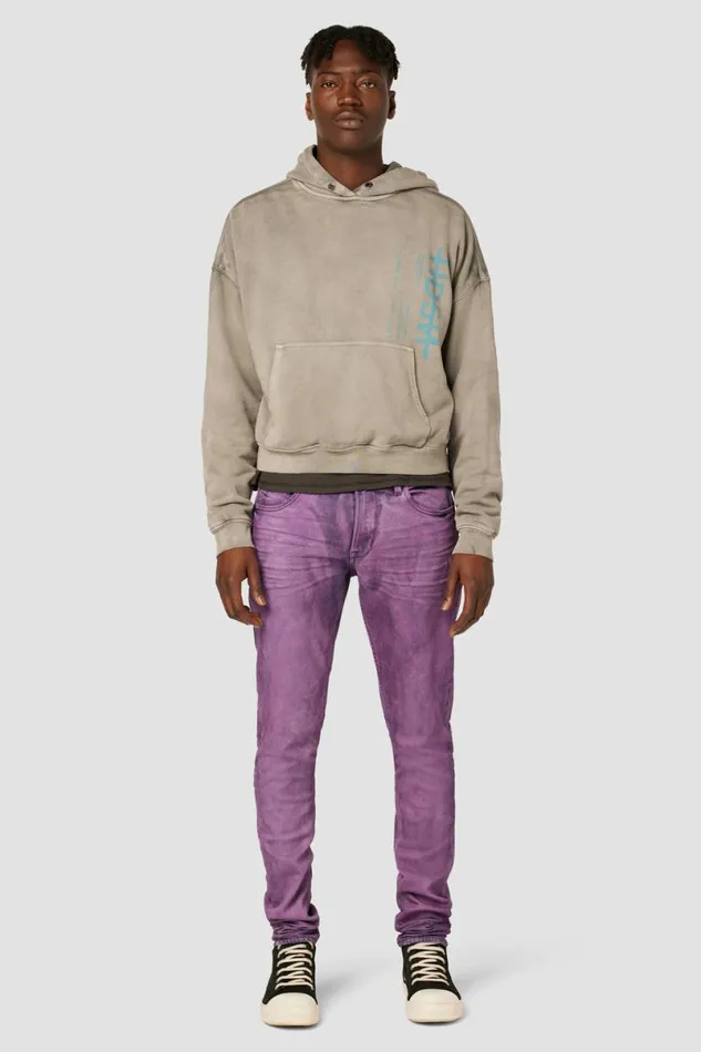 Hudson Jeans Tall Inseams Men Zack Skinny Jean 36034 Inseam Purple Streak Hudson Jeans Tall Inseams Men Zack Skinny Jean 36034 Inseam Purple Streak