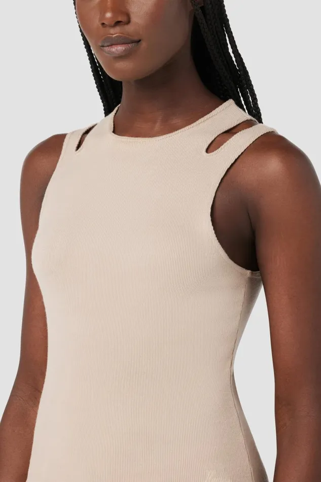 Hudson Jeans Tops and Sweaters Women Cut Out Tank Camel Hudson Jeans Tops and Sweaters Women Cut Out Tank Camel