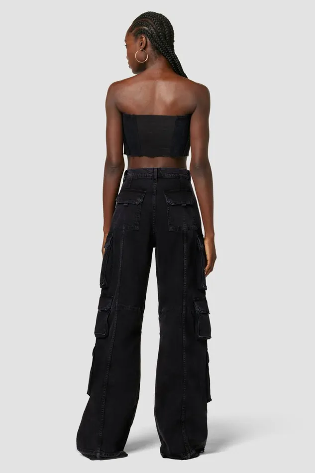 Hudson Jeans Tops and Sweaters Women Hudson X Zoe Costello Stevie Corset Top Black Rock Hudson Jeans Tops and Sweaters Women Hudson X Zoe Costello Stevie Corset Top Black Rock