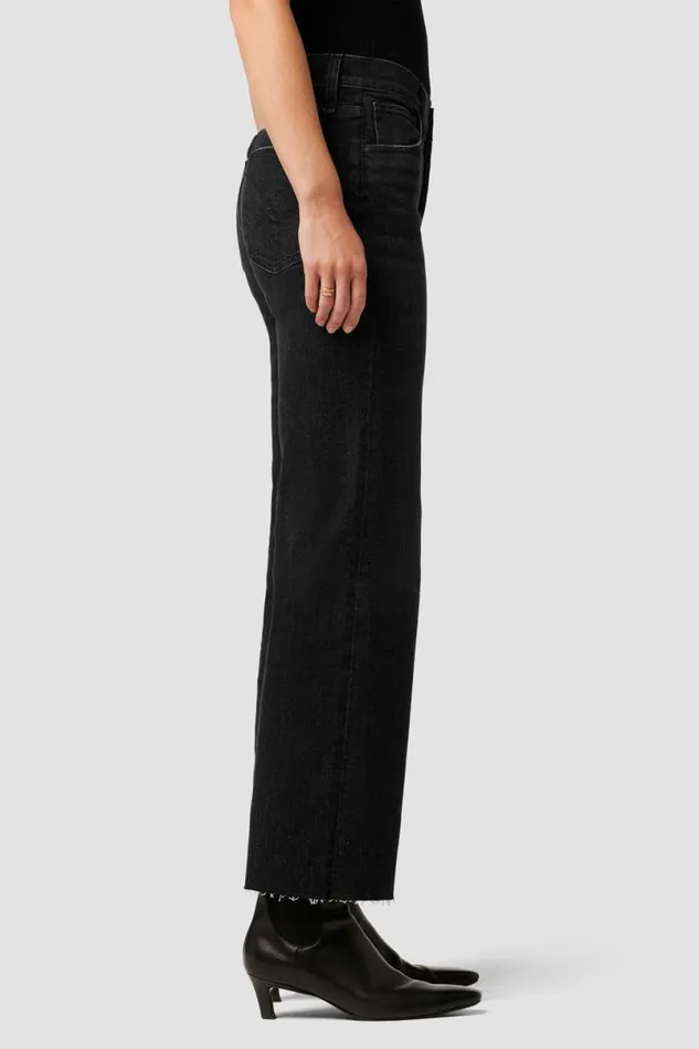 Hudson Jeans Wide Leg Women Rosie HighRise Wide Leg Ankle Jean Dark Raven Hudson Jeans Wide Leg Women Rosie HighRise Wide Leg Ankle Jean Dark Raven