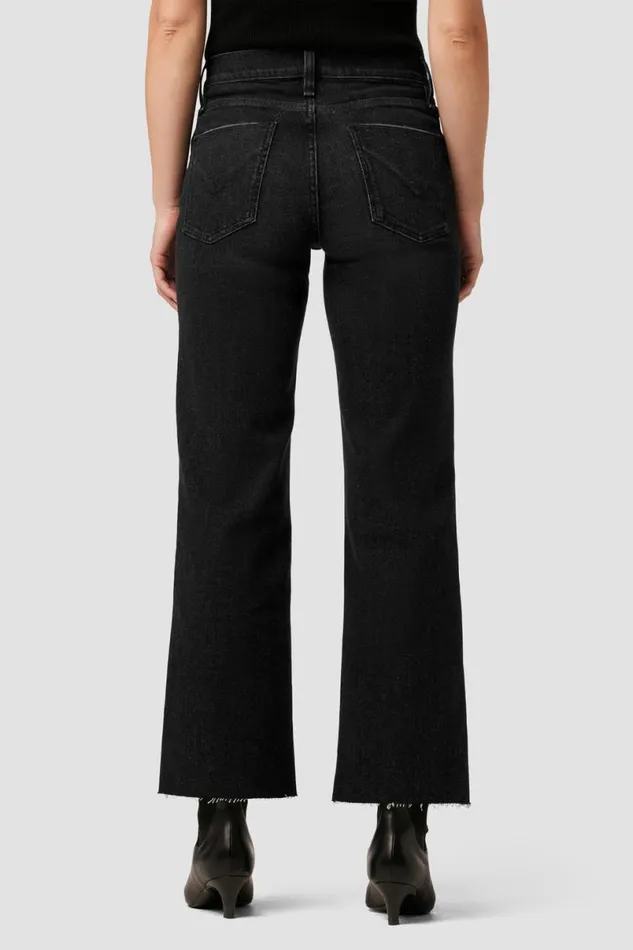 Hudson Jeans Wide Leg Women Rosie HighRise Wide Leg Ankle Jean Dark Raven Hudson Jeans Wide Leg Women Rosie HighRise Wide Leg Ankle Jean Dark Raven