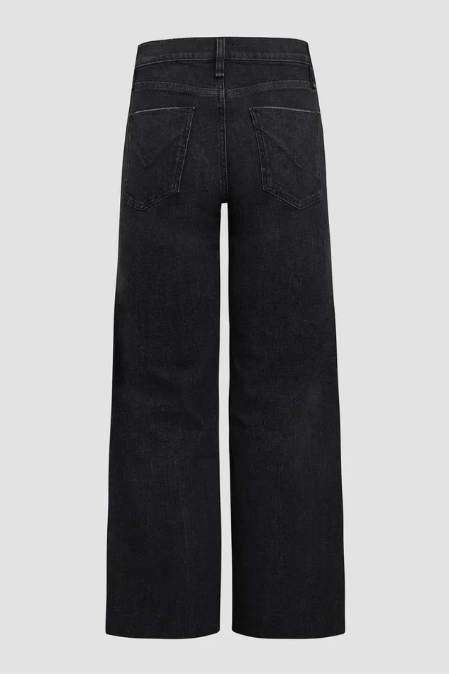 Hudson Jeans Wide Leg Women Rosie HighRise Wide Leg Ankle Jean Dark Raven Hudson Jeans Wide Leg Women Rosie HighRise Wide Leg Ankle Jean Dark Raven