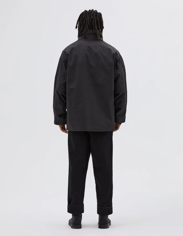 Jackets and Coats Men Margaret Howell Mhl Firemans Coat Ebony